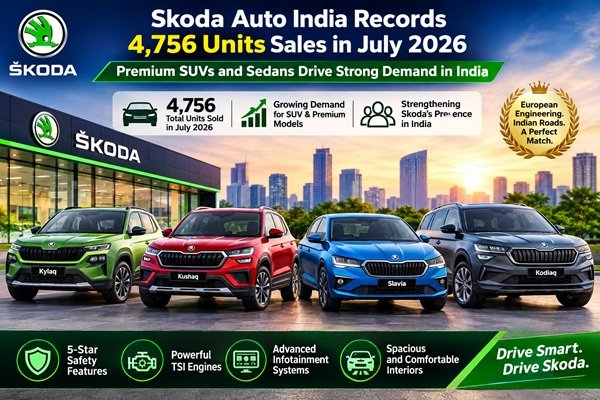 Skoda Sales July 2026